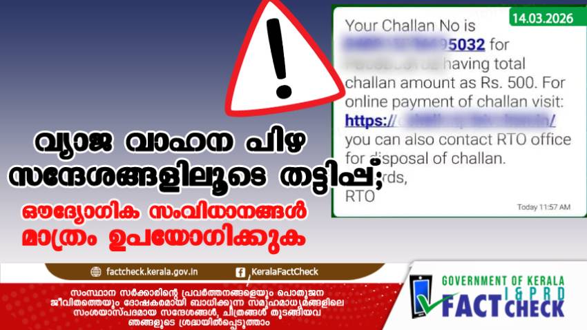 Cyber Fraud via Fake Traffic Violation Messages